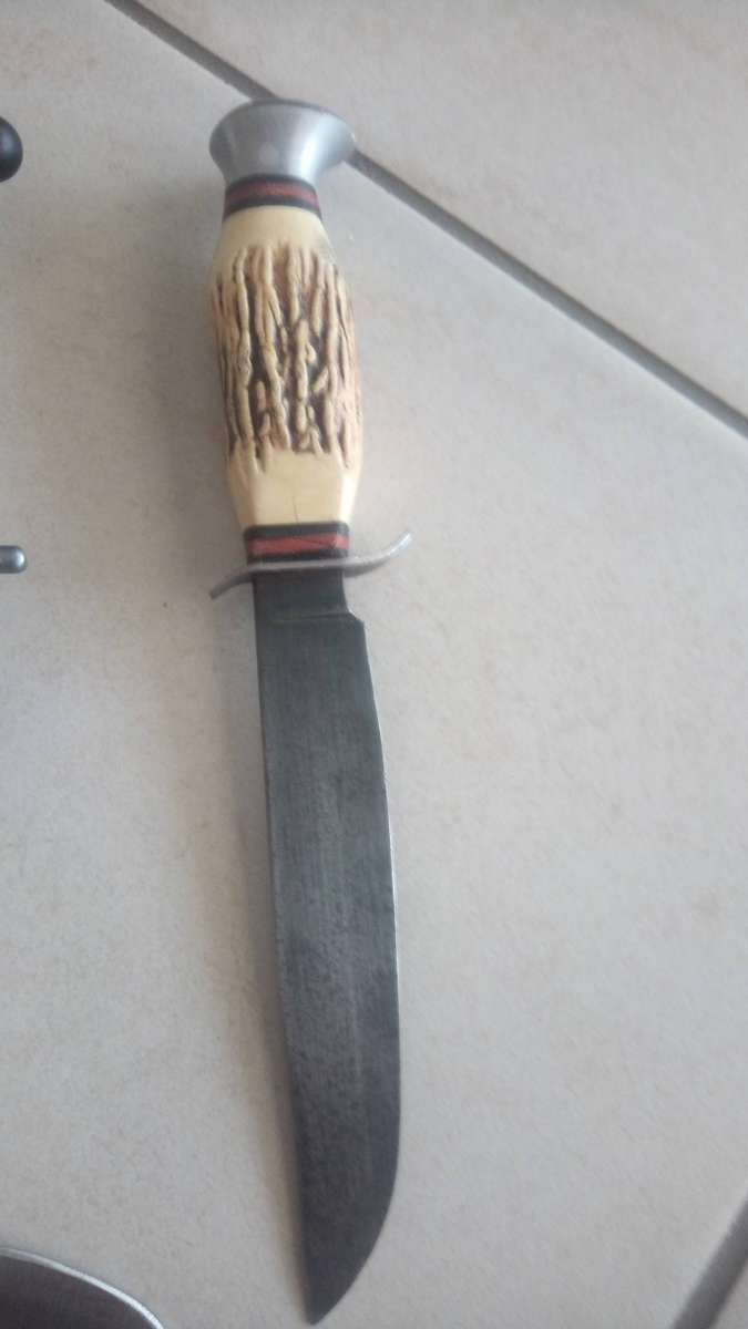 Knives and sharpener