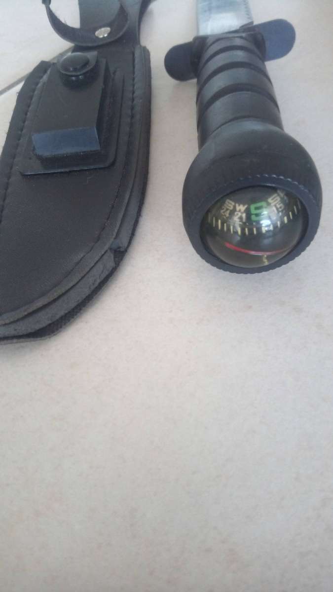 Knives and sharpener