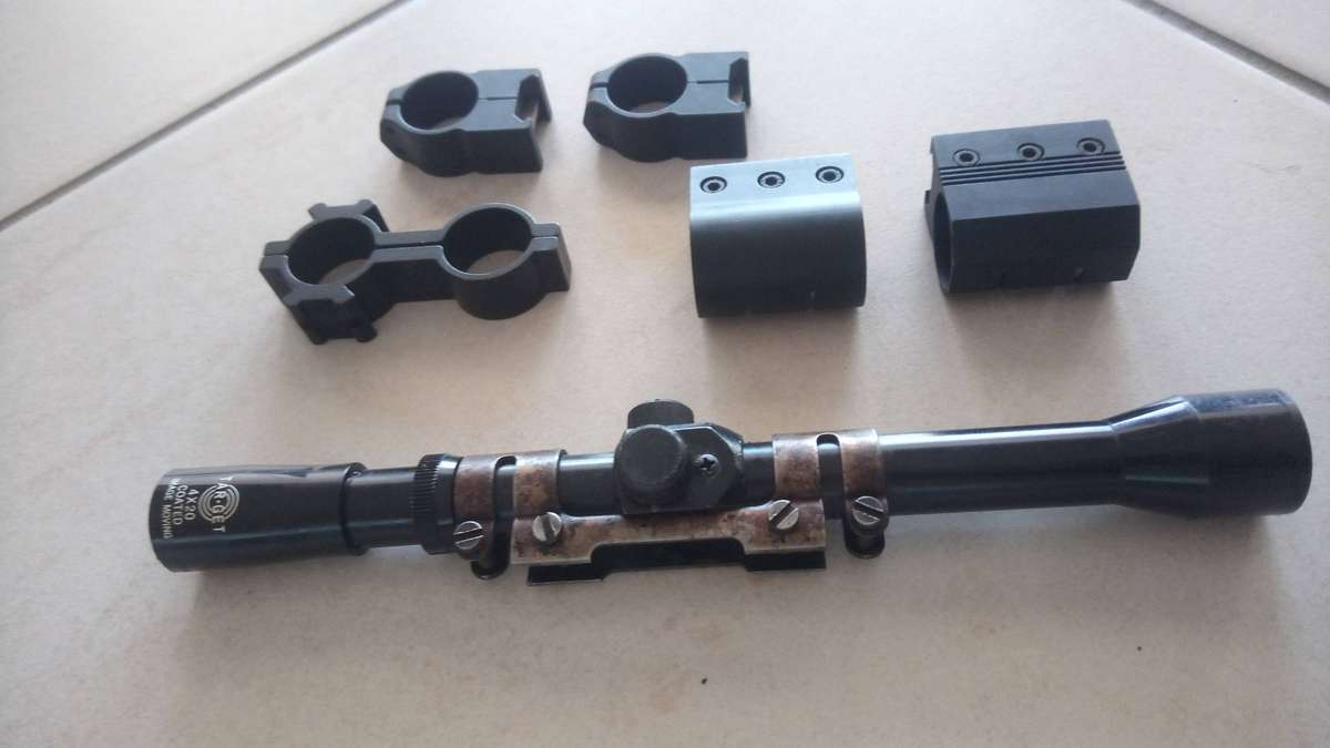 Rifle mounts and scope