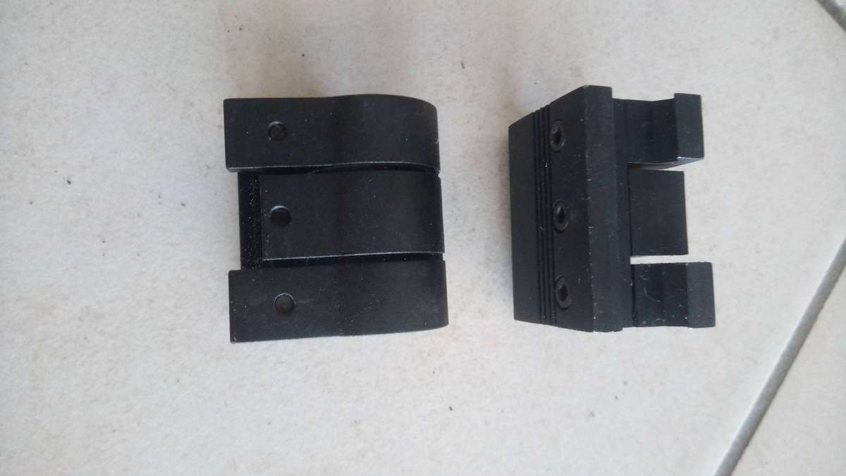 Rifle mounts and scope