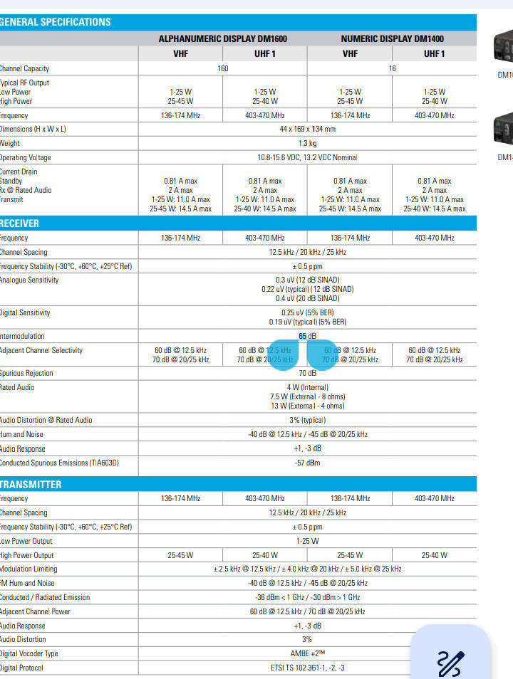 Motorola two way vehicle radio