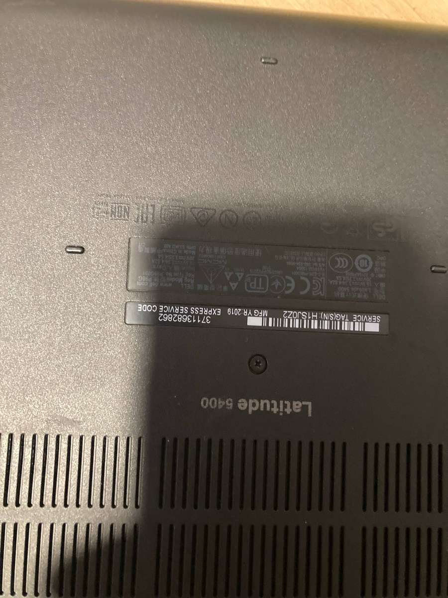 Dell latitude 5400