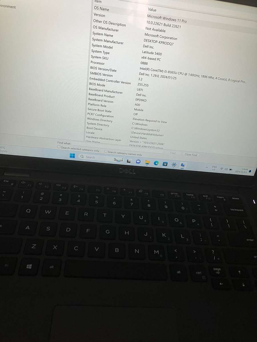 Dell Latitude 5400 Intel Core i5