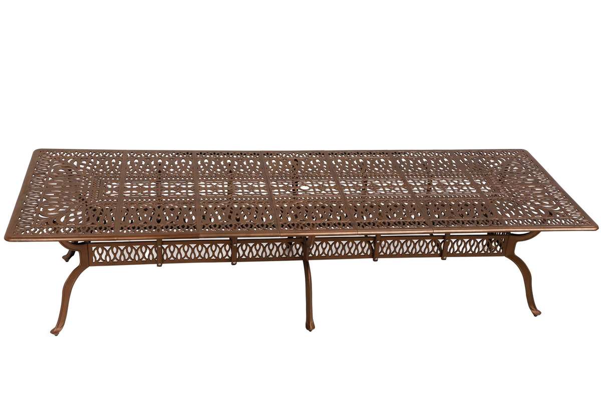 12 Seater Protea  Patio Set with 320 X 110cm Rectangular Table (10 Protea chairs, 2 x swivel chairs)