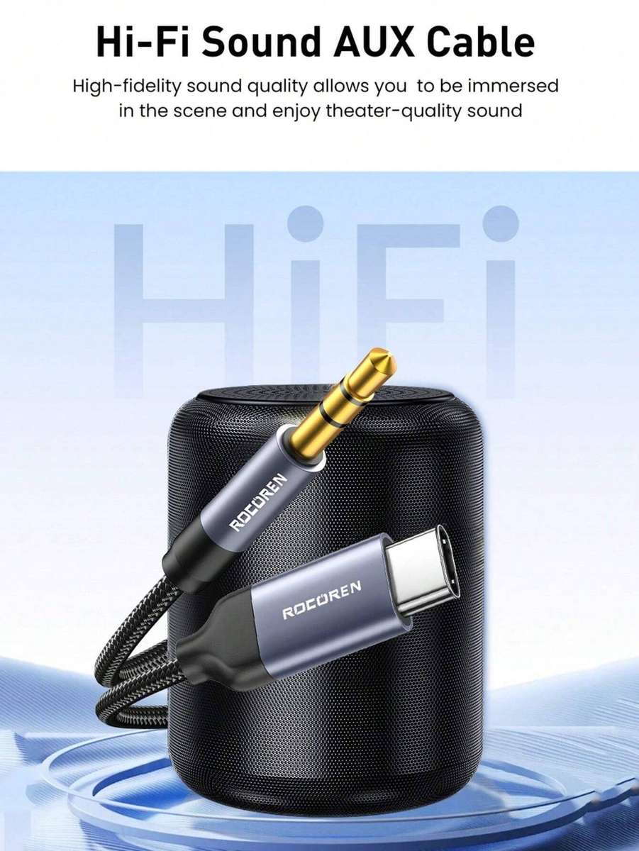 1m Rocoren AUX Cable