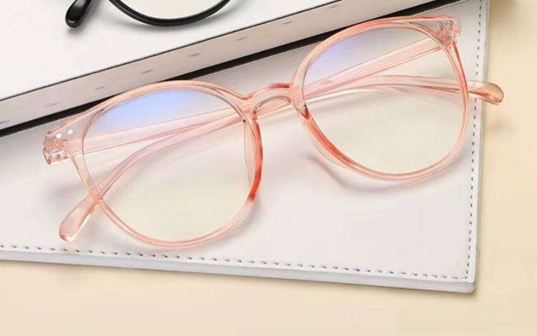 Unisex Anti-Blue Light Computer Glasses with Protective Pouch