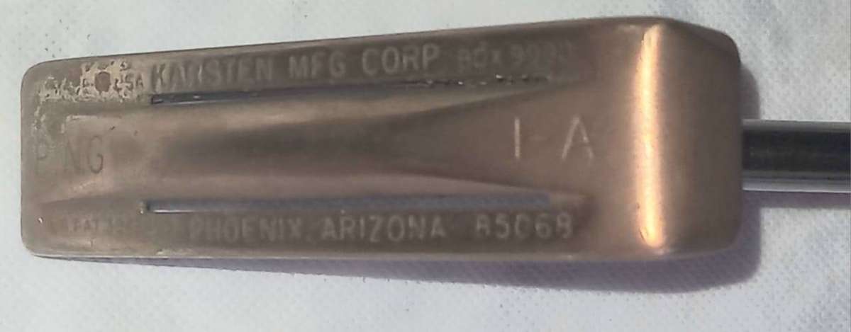 Rare Opportunity to Buy an Iconic 1-A Ping Putter - Making Ping Sound when Putting