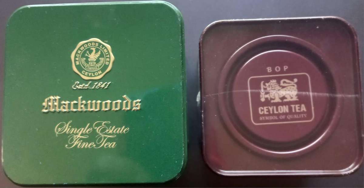 Ceylon Tea Leaves in Tins - 200gm Nett per Tin Packed in Sri lanka
