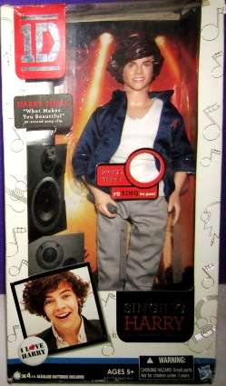 Singing Harry Styles Doll in Original Box- One Direction - Member