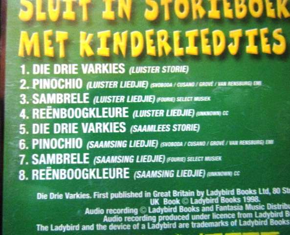 Die Drie Varkies - Ladybird CD & Boek Vlak 2 - Selflees en Luister