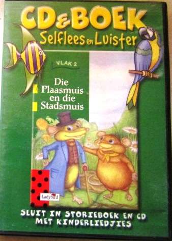 Die Plaasmuis en die Stadsmuis - Ladybird CD & Boek Vlak 2 - Selflees en Luister