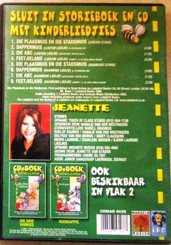 Die Plaasmuis en die Stadsmuis - Ladybird CD & Boek Vlak 2 - Selflees en Luister