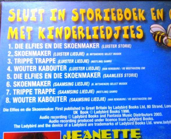 Die Elfies en die Skoenmaker - Ladybird CD & Boek Vlak 3 - Selflees en Luister