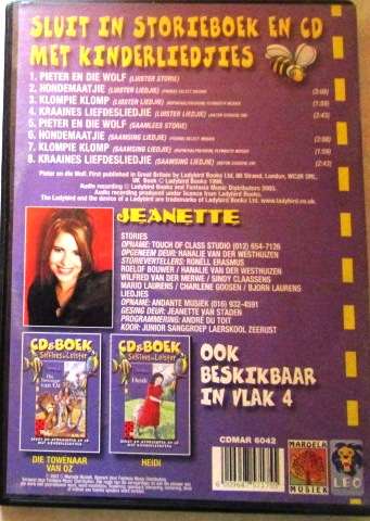 Pieter en die Wolf - Ladybird CD & Boek Vlak 4 - Selflees en Luister