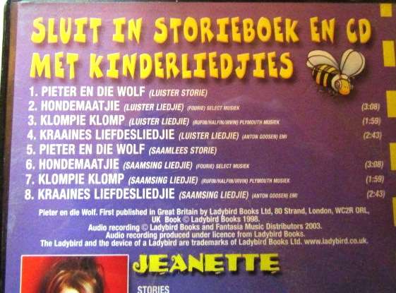 Pieter en die Wolf - Ladybird CD & Boek Vlak 4 - Selflees en Luister