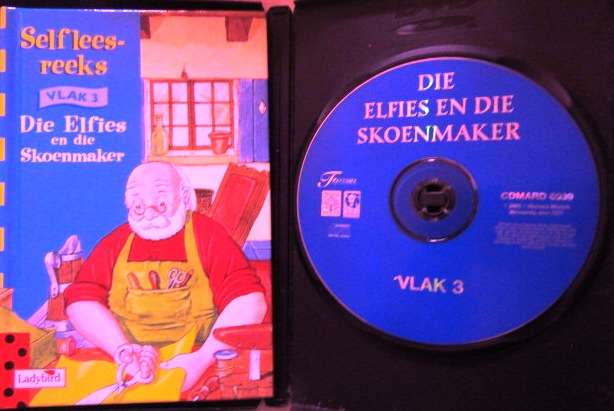 Die Elfies en die Skoenmaker - Ladybird CD & Boek Vlak 3 - Selflees en Luister