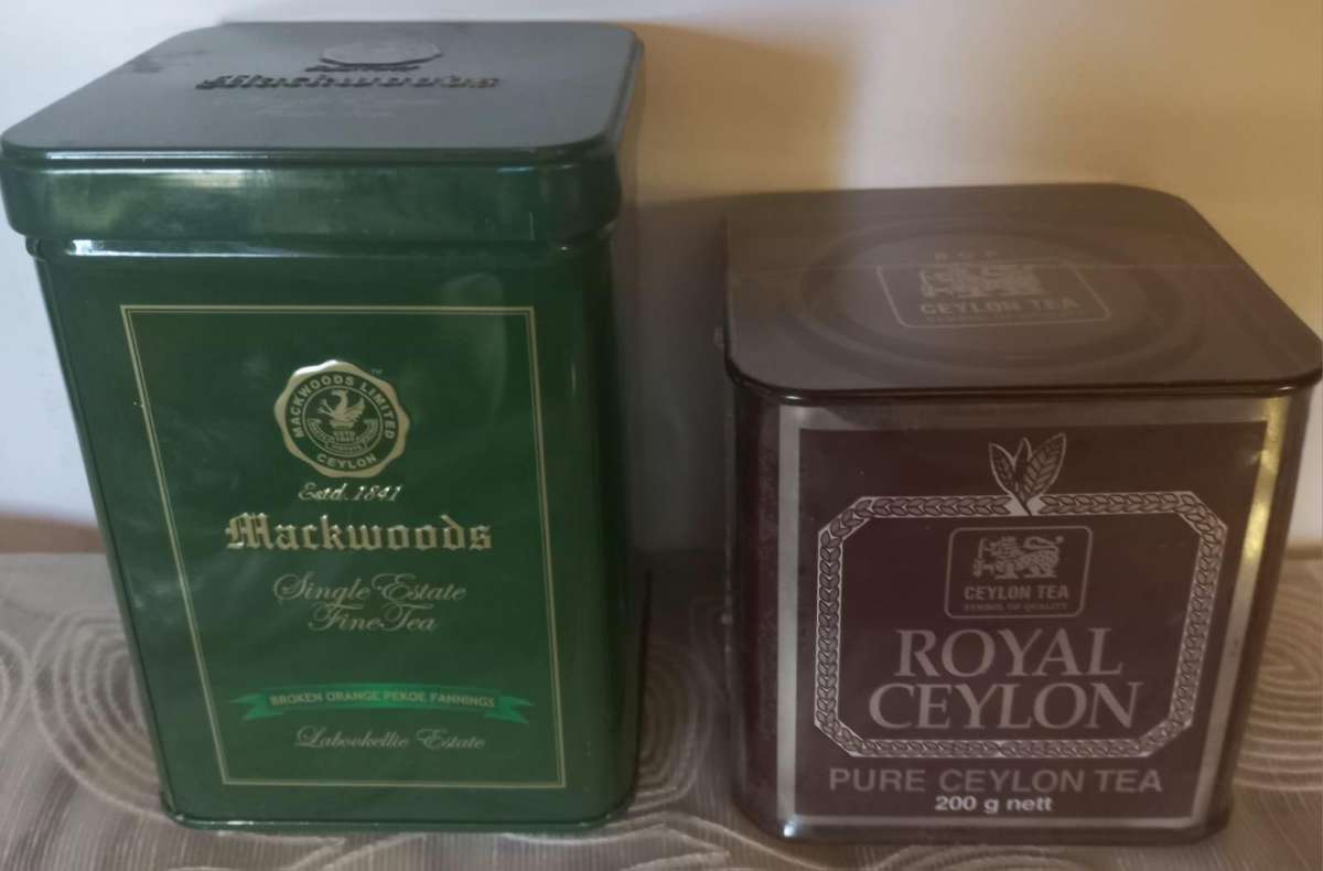 Ceylon Tea Leaves in Tins - 200gm Nett per Tin Packed in Sri lanka