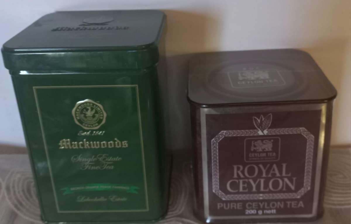 Ceylon Tea Leaves in Tins - 200gm Nett per Tin Packed in Sri lanka