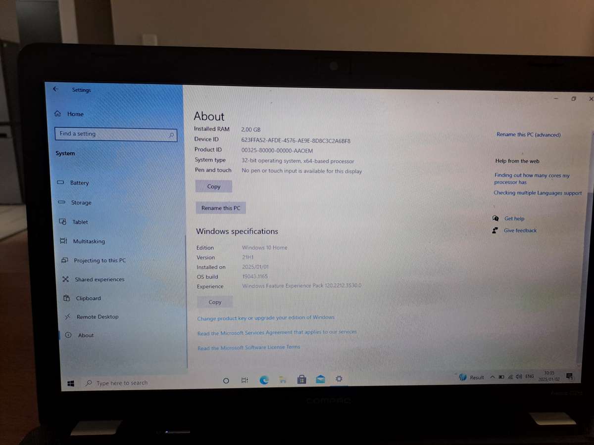 Compaq Presario CQ56 Laptop