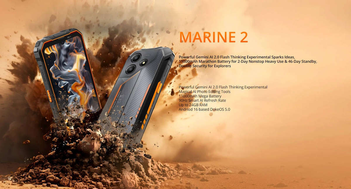 OSCAL Rugged smartphone Marine 2
