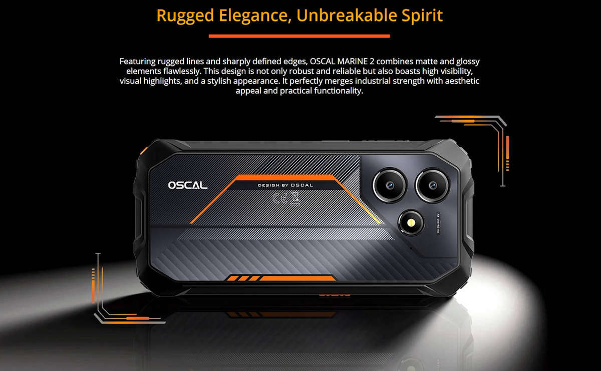 OSCAL Rugged smartphone Marine 2 128GB
