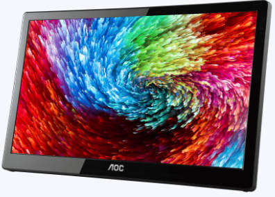 AOC Portable 15.6 LED Monitor