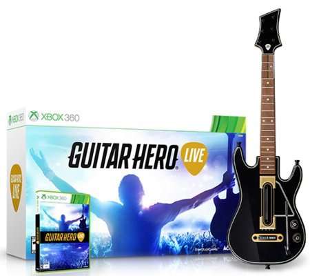 Guitar Hero Live Bundle (Xbox 360) Guitar and Game