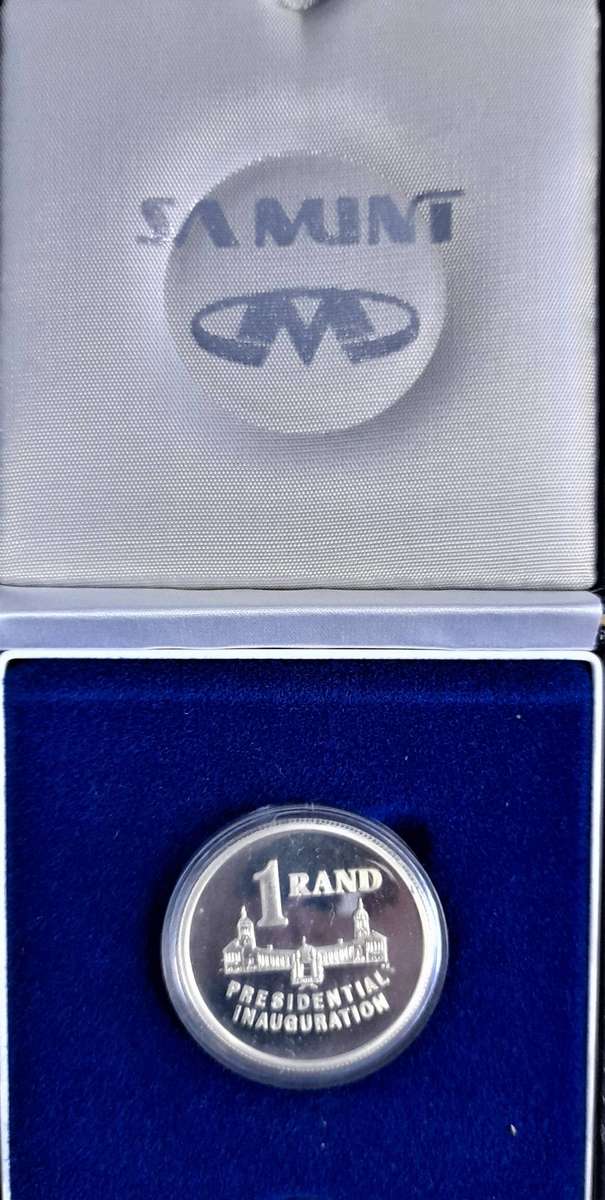 RSA 1994 Presidential Inauguration Proof R1  in original casing