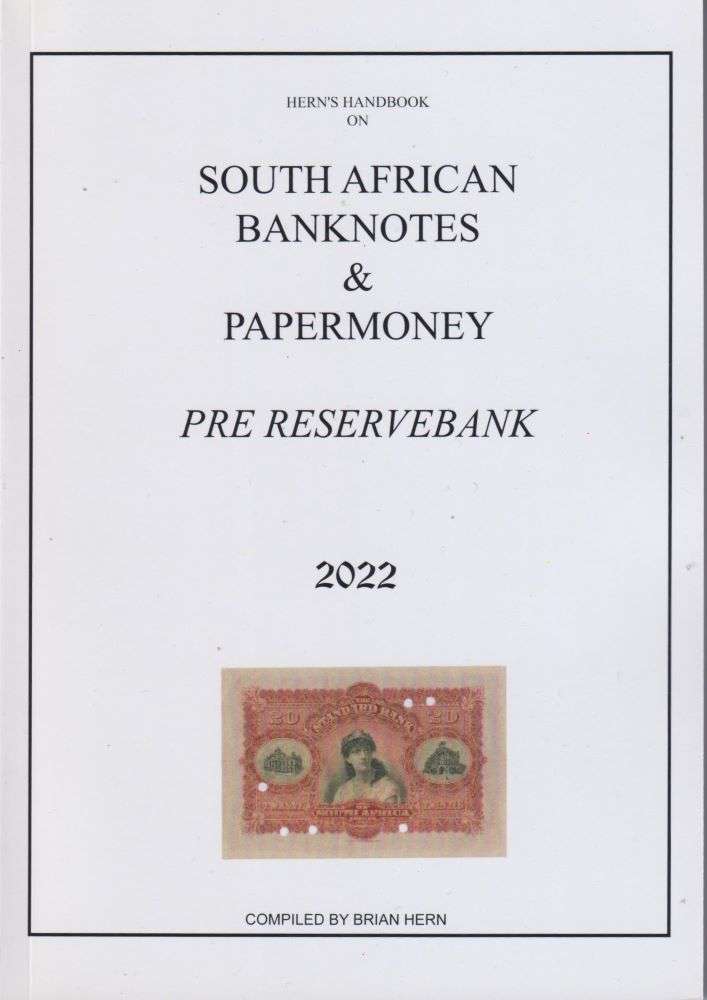 South African Banknotes & Papermoney Reserve Bank 2022