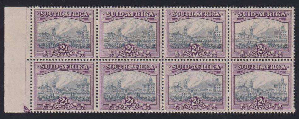 SA 1941 1st HYPHENATED 2d MARGINAL BLOCK UM - SACC 58a - CV R6000