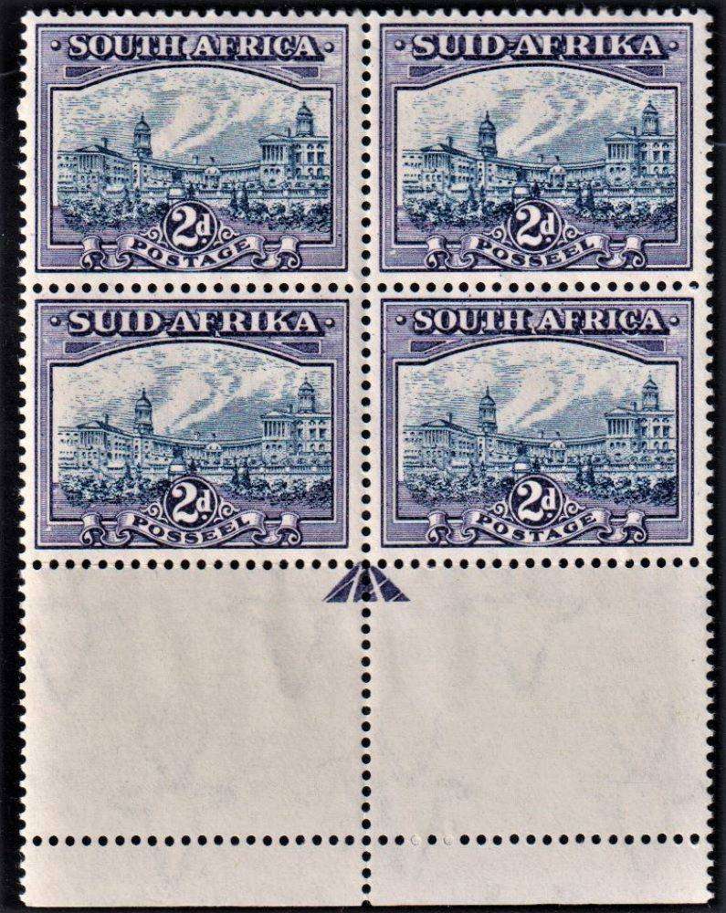 SA 1938 1st HYPHENATED  3d ARROW BLOCK UM - SACC 58 - CV R3500