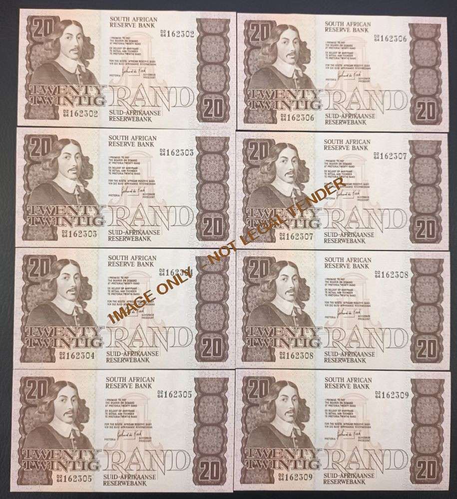 MH DE KOCK  AND  GPC DE KOCK BANKNOTES