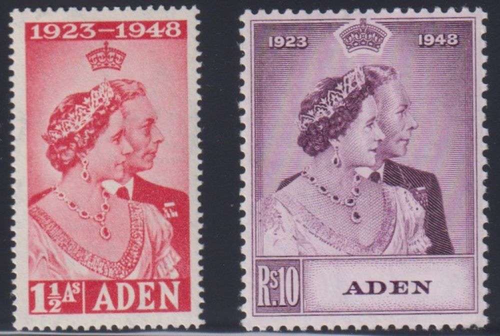 1948 RSW KGV1 SETS MINT - SELANGOR,PERAK,MALACCA,ADEN, ST VIN, TRIN.