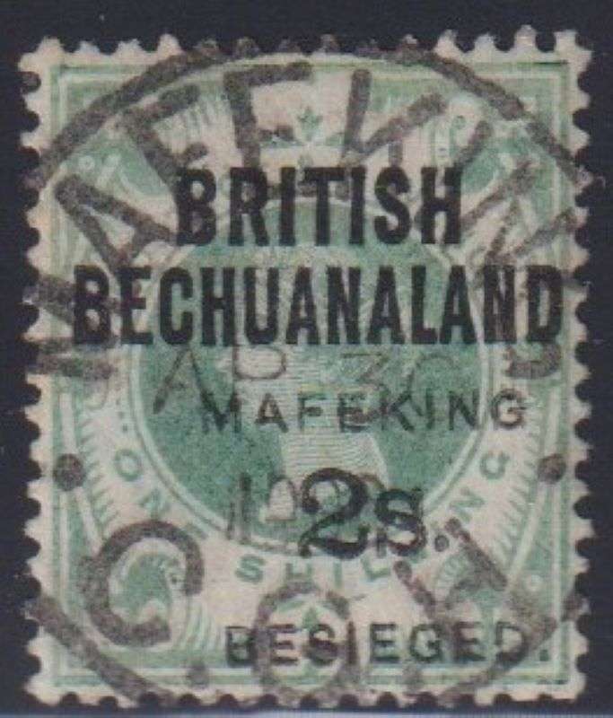MAFEKING 1900 2/- VERY FINE USED - SACC 16  R15000
