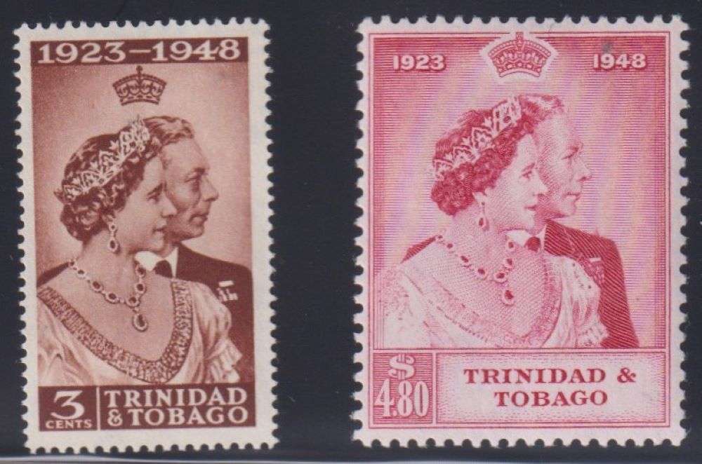 1948 RSW KGV1 SETS MINT - SELANGOR,PERAK,MALACCA,ADEN, ST VIN, TRIN.