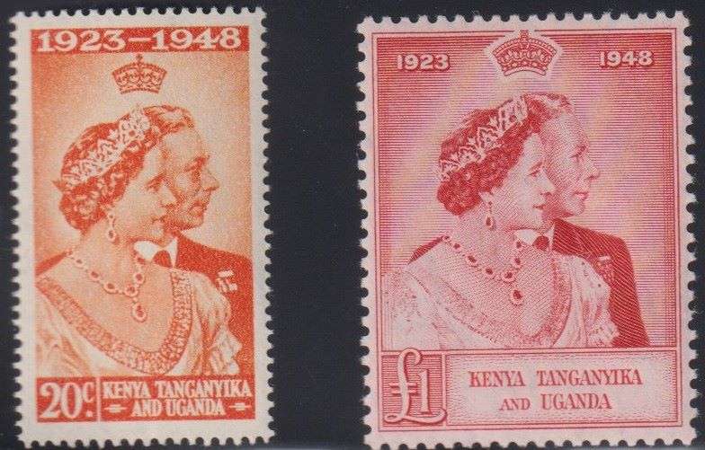1948 KGV1  ROYAL SILVER WEDDING NICE LOT MINT/UNMOUNTED