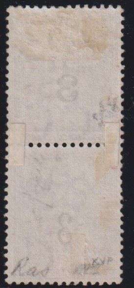 CAPE OF GOOD HOPE 1880 3d PAIR SHOWING BOTH TYPES WITH CERT - RARE!