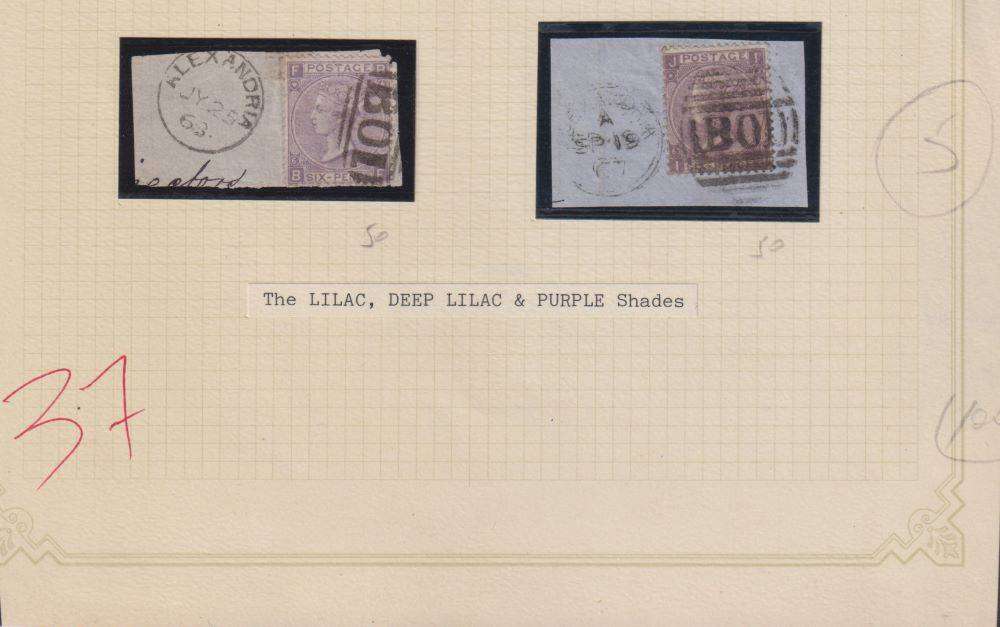 GREAT BRITAIN QVIC USED IN MALTA & EGYPT - A LOVELY LOT