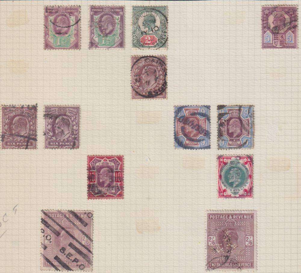 GB 1902-11 KEV11 USED LOT