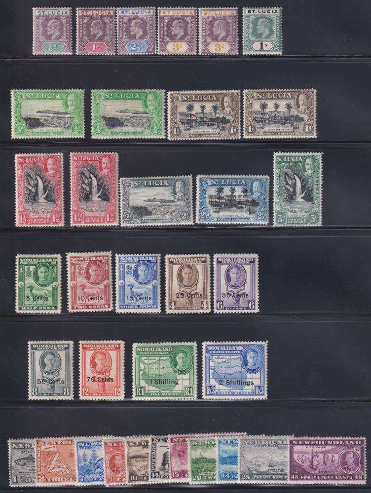 COMMONWEALTH NICE MINT LOT