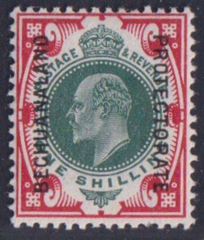 BECHUANALAND 1904 1/- UNMOUNTED MINT - SACC 68 - CV R1700
