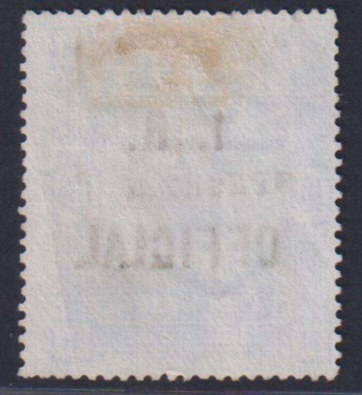 GREAT BRITAIN QVIC 10/- OFFICIAL OVERPRINTED SPECIMEN