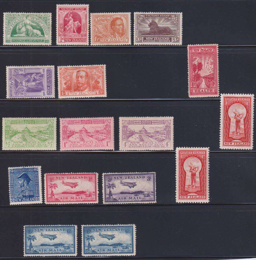 NEW ZEALAND NICE MINT EARLY LOT