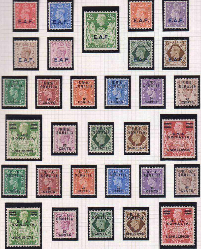 SOMALIA/EAF KGV1 SETS UM/M