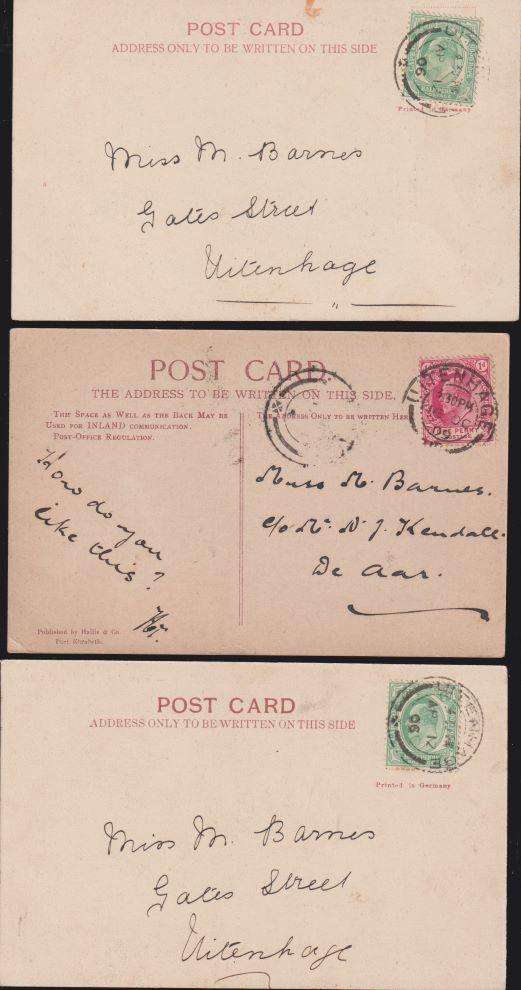 CAPE OF GOOD HOPE ON VICTORIA FALLS POSTCARDS- A SUPERB LOT