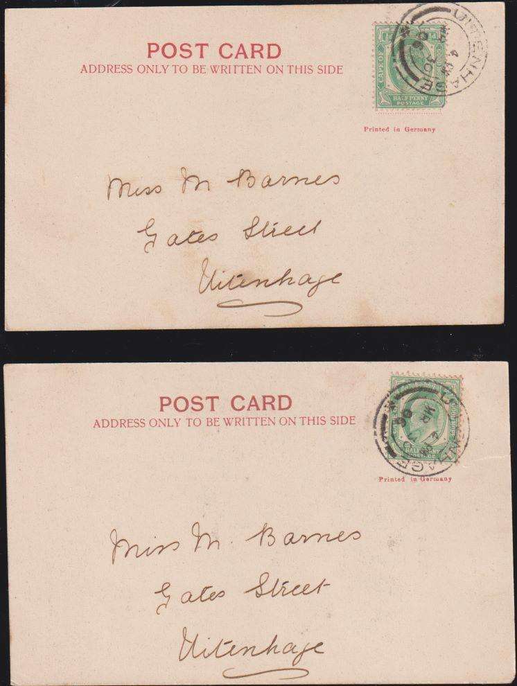 CAPE OF GOOD HOPE ON VICTORIA FALLS POSTCARDS- A SUPERB LOT