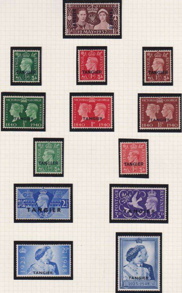 DOMINICA, COOK ISLANDS,TANGIER, FALKLAND DEPS, IRELAND LOVELY MINT KGV1 LOT ON PAGES