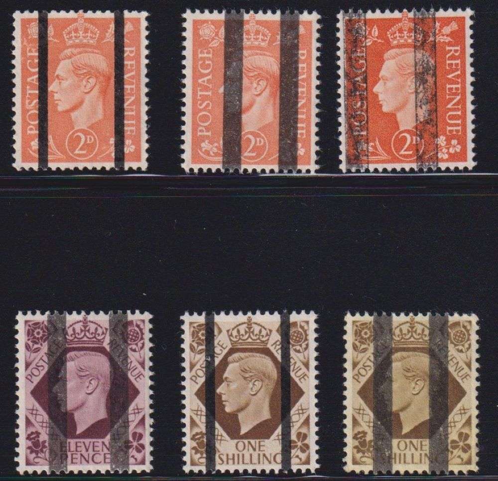 GREAT BRITAIN LOVELY LOT OF KGV1 TRAINING STAMPS - SELDOM SEEN