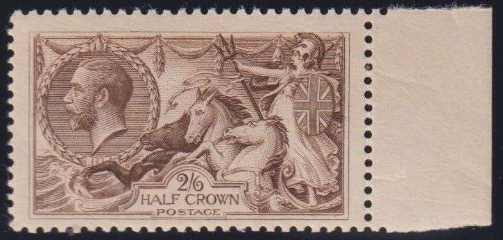 GREAT BRITAIN 1918 2/6 SEAHORSE SUPERB UM - SG 415 CV £160+