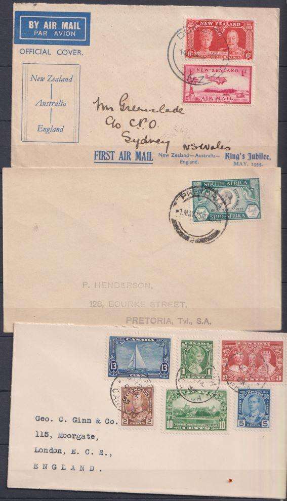 FANTASTIC COLLECTION OF KGV 1935 SILVER JUBILEE - MINT/USED/VARIETIES